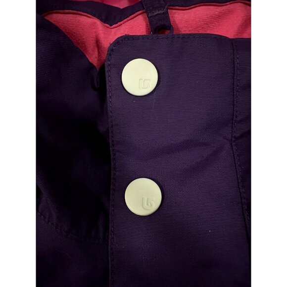 Burton DryRide Youth Large (14/16) Snowboard Jacket Purple Pink LYNX JK style - Picture 12 of 16
